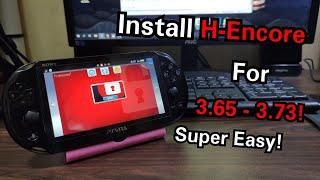 Install PS VITA H-Encore 3.65 up to 3.73 EASY INSTALL 2020 - (Tagalog)