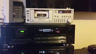 Technics RS-M02 short play test.