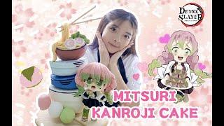 BIKIN CAKE TER-FAVORIT!!! CAKE MITSURI KANROJI DEMON SLAYER