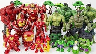 HULKBUSTER & IRON MAN vs HULK ~ GO GO GO! Коллекции Marvel HULK SMASH