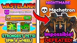 I Unlocked NEW WASTELAND IN APOCALYPSE & FREE STRONGEST Pets in Arm Wrestling Simulator! (Roblox)