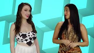 ODDS N ENDS NAKED NEWS-- Louise Bordeaux and Isabella Rossini REACT