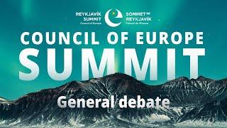 Council of Europe Summit - General Debate (English)