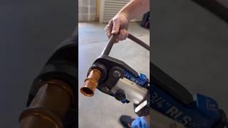 HVAC Press! RLS is the way to go. #tools #hvac #shortscreator