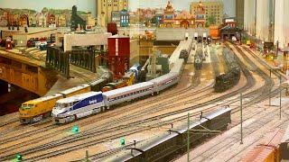 The San Diego Model Railroad Museum O Scale Model Train Layout