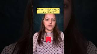 Use ChatGPT without plagiarism | ChatGPT plagiarism checker | How to remove plagiarism #shorts