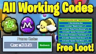 ALL Working Codes 2023 | Bee Swarm SImulator