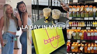 LA day in the life- Boohoo showroom, Erewhon taste test, & meet my best friend!