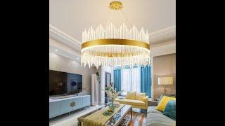 Đèn thả mâm MONSKY trang trí nội thất hiện đại với 3 chế độ ánh sáng.