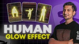 Trending Human Glow Effect Tutorial in CapCut