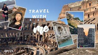 Travel with me: ROME ITALY, Colosseum, Spanish Steps, Trevi Fountain + Pantheon Church (2020)