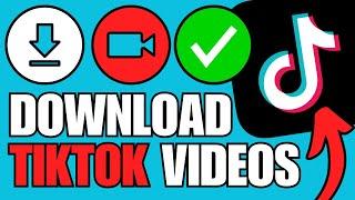 How To Download TikTok Videos With NO Watermark