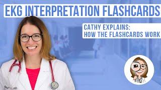 EKG Interpretation Flashcards - Cathy Explains How The Flashcards Work | @LevelUpRN