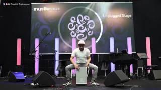 Modern Cajon Solo /// DADDI BAHMANI /// LIVE @ Musikmesse (Part 3)