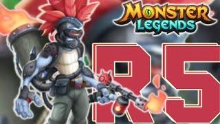 ASPERO FLAME LEVEL 150 - POWERFUL PIERCE ATTACKER | GOLDEN LEGENDS PASS - MONSTER LEGENDS