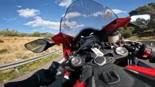 Fast ride returning from Vilia - Onboard 2017 Honda CBR1000RR