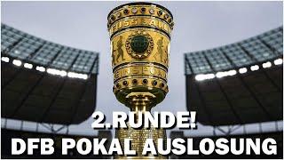 DFB Pokal Auslosung - 2.Runde LIVE