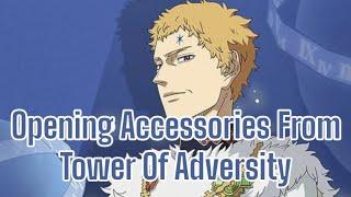 Opening Accessories From Tower Of Adversity - Black Clover M