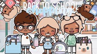 Back To School Shopping   | *with voice* | Toca Roleplay