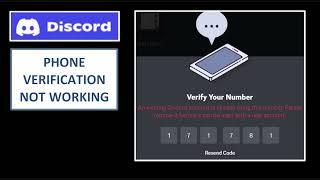 Discord Phone Verification Error