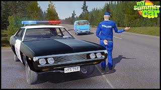 СТАЛ ПОЛИЦЕЙСКИМ в MY SUMMER CAR! Устроил ПОГОНЮ!