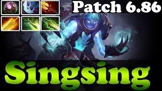 Dota 2   Patch 6 86   Singsing Plays Arc Warden CRAZY BUILD   2 Games   Ranked Match