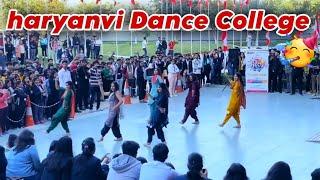 HARYANVI DANCE  IN CHANDIGARH UNIVERSITY | CU FEST | COLLEGE LATEST DANCE VIDEO