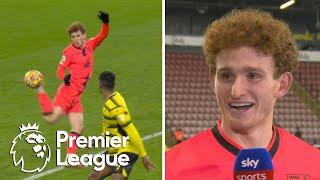 Josh Sargent breaks down both of his goals in Norwich City's win | Premier League | NBC Sports