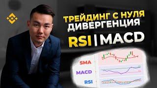 Трейдинг с нуля - Дивергенция RSI, MACD