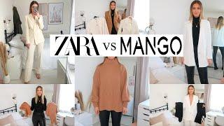 NEW IN ZARA VS MANGO HAUL | WINTER/SPRING FEBRUARY 2020