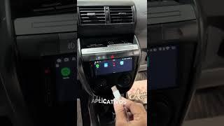 VW FOX - MULTIMIDIA 1 DIN COM TELA DE 6.8"  COM CARPLAY ANDROID AUTO CAMERA DE RÉ #fox #vwfox