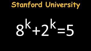 Can you Pass Stanford University Admission Interview Question ? | 8^k+2^k=5