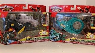 Pachy Zord & Ammonite Zord Review [Power Rangers Dino Charge]