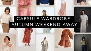 Capsule Wardrobe: Autumn Weekend Away