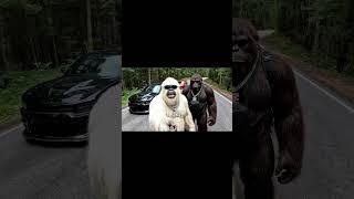 Yeti and bigfoot key to success #ai #funny #yeti