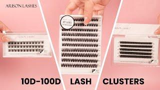 Lash Clusters 10D-100D Styles | ARISON LASHES