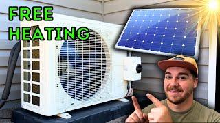 Heat Your Home For FREE With This New SOLAR Mini Split!