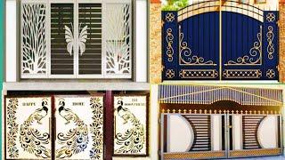 Top200+Modern Gate Design 2023/Main gates ideas Home Garden House Exterior Designs/#Iron Gate Design