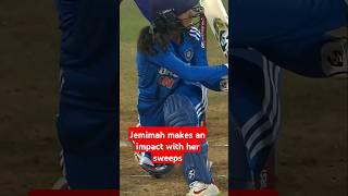 Jemimah makes an impact with her sweeps