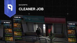 [FREE] FiveM | Cleaner Job Free Script | #qb #esx #qbx #fivem #scripts