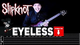 【SLIPKNOT】[ Eyeless ] cover by Masuka | LESSON | GUITAR TAB