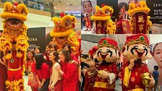 CHINESE NEW YEAR 2025 IN SINGAPORE:ULTIMATE LION DANCE PERFORMANCE AND GOD OF FORTUNE PERFORMANCE 