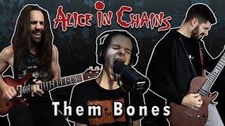 ALICE IN CHAINS - Them Bones cover (ft. Tyler Brittan & Leon Todd)