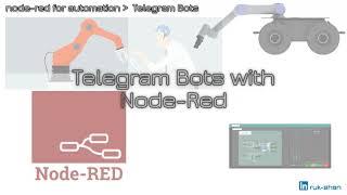 Send/receive messages from Telegrambot with Node-Red