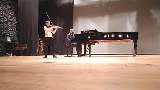 Violin. Pablo de Sarasate. Op. 43. Introduction et Tarantelle (Introduction and Tarantella). Ver. 2.