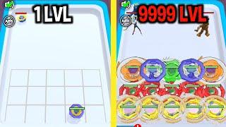 MAX LEVEL in Spinner Merge Game