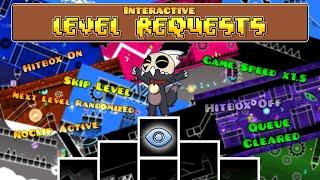 ⏹️ Geometry Dash Interactive Level Request! On Globed! | [!shiny] [!commands] (MAX 100 LVLS)