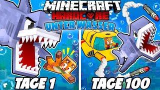 Ich überlebe 100 Tage UNTER WASSER in Minecraft