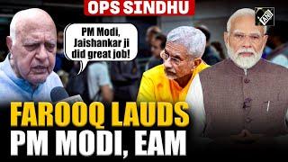 “Great job…” Farooq Abdullah lauds PM Modi, Jaishankar for evacuating Indian students from Iran