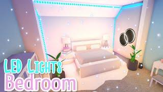 Aesthetic LED Lights Bedroom | Adopt Me Speed build! Roblox